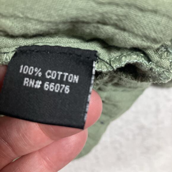 BOHO ME Dress Maxi Cotton Crochet Adjustable Straps Sundress Size Medium Cottage - Picture 9 of 11